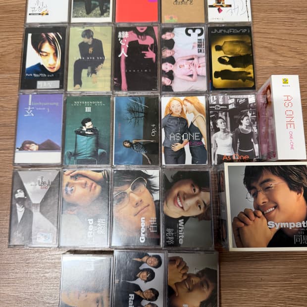 카세트 테이프 가요 팝 중화권 클래식 등등