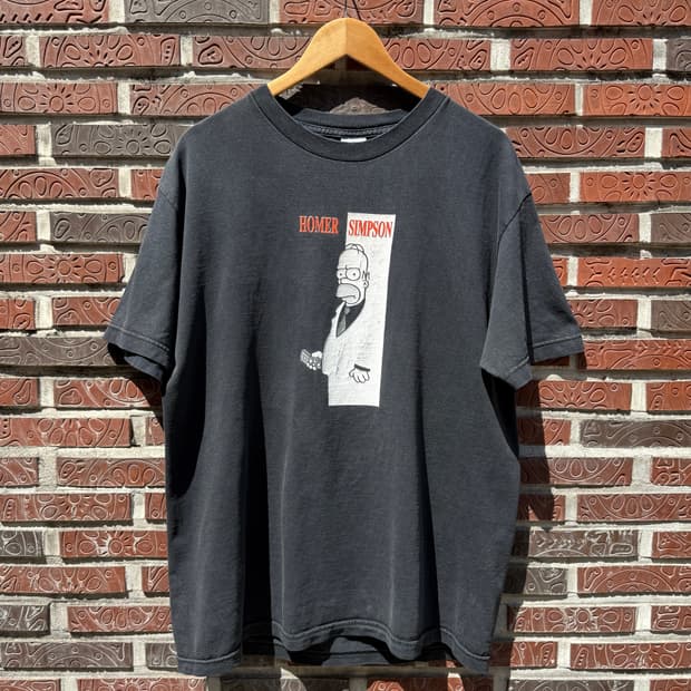 호머심슨 00s 스카페이스 패러디 티셔츠