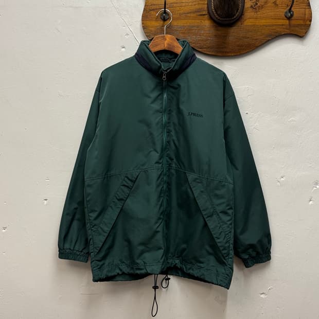 J.PRESS Nylon Mesh-Lined Zip-Up Jacket