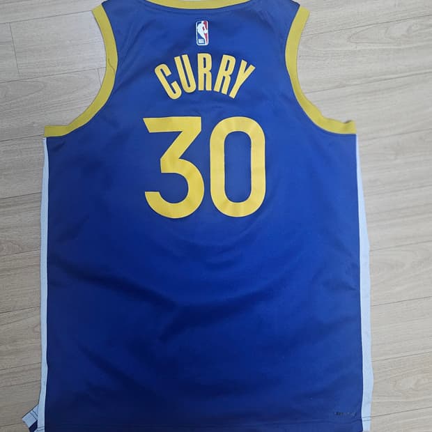 정품 골든스테이트 스테픈 커리 NBA 져지 XL