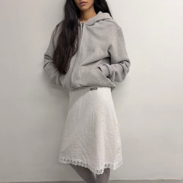 어텐즈 Cotton skirt&tubetop