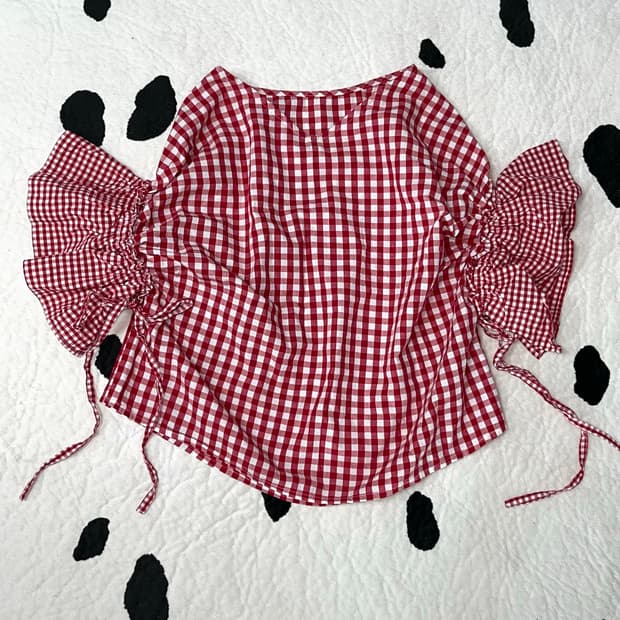 elencare due check blouse