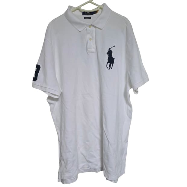 폴로 랄프로렌 QR 화이트 치프키프 카라티 (2XL)