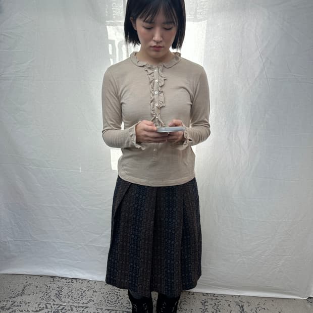 mademoiselle non non frill tee