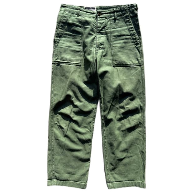 엔지니어드 가먼츠 리버스 새틴 퍼티그 팬츠 S(-33in)