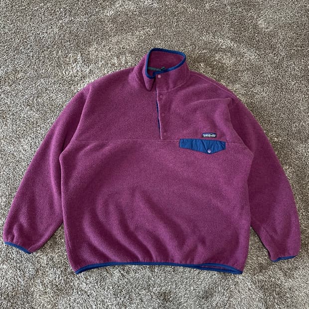 90s USA Patagonia synchilla 빈티지신칠라