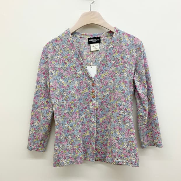 플로럴 가디건 floral cardigan 