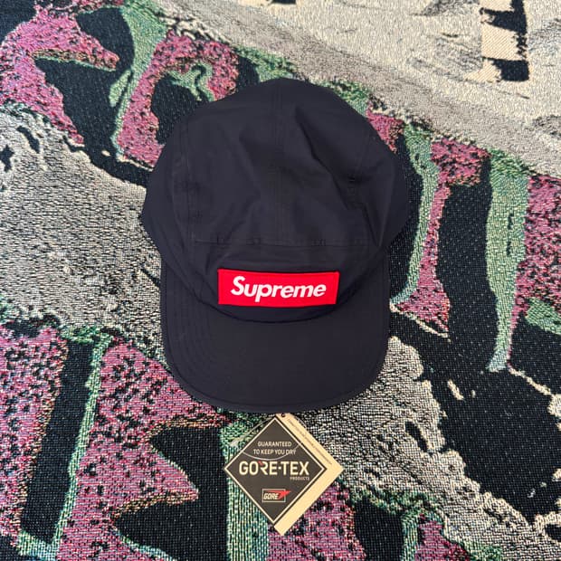 슈프림 고어텍스 캠프캡 네이비