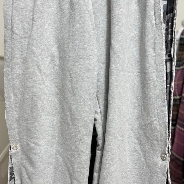 홀리넘버세븐 와이드 팬츠 그레이