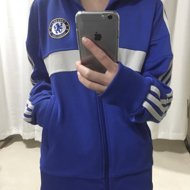 아디다스 첼시 블루 져지 트랙탑 95