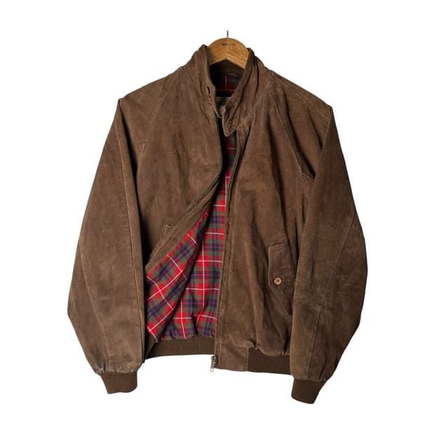 [HOUSTON] 90s 휴스턴 하라주쿠 레더 해링턴자켓