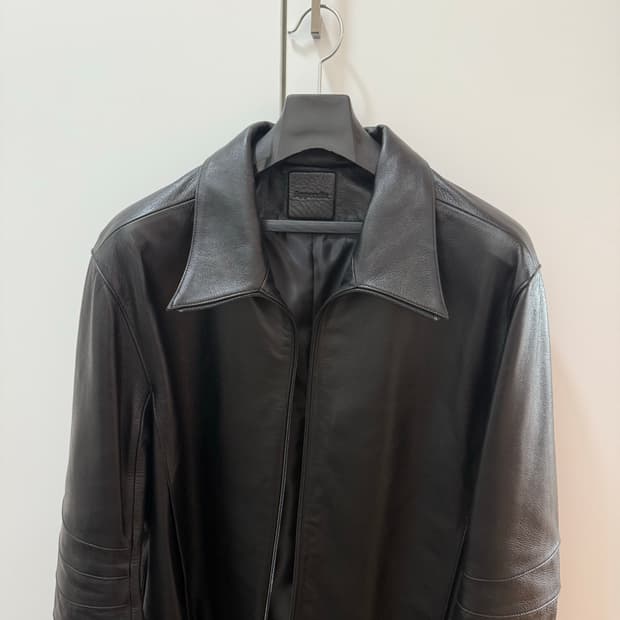 머듈 014 레더자켓 블랙 [3사이즈]