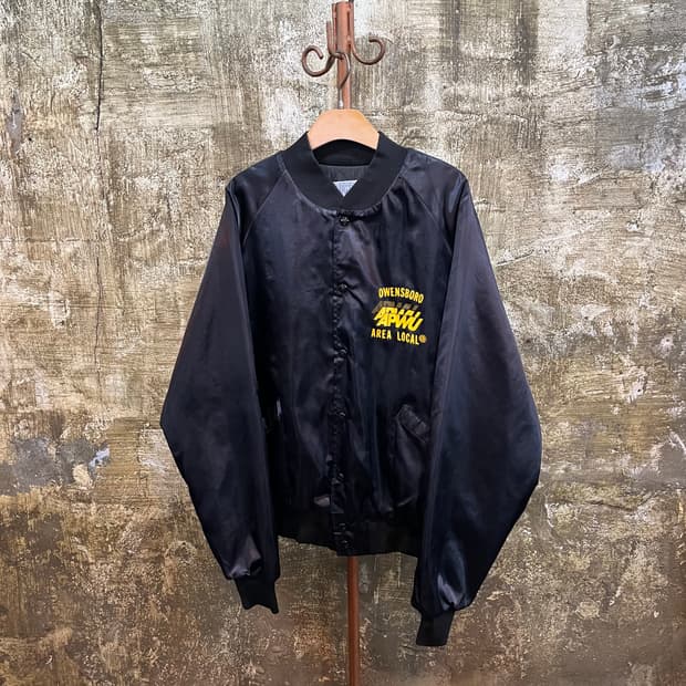 90s US 킹루이 King Louie 나일론 사틴 자켓