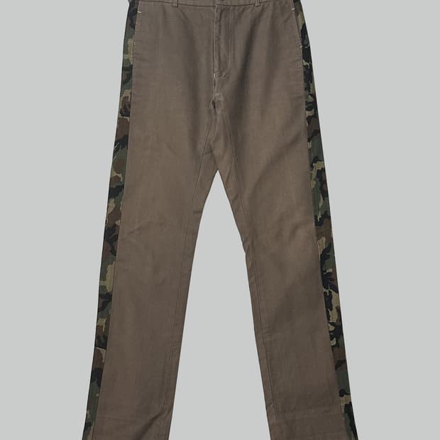 꼼데가르송 옴므 사이드 카모 팬츠
