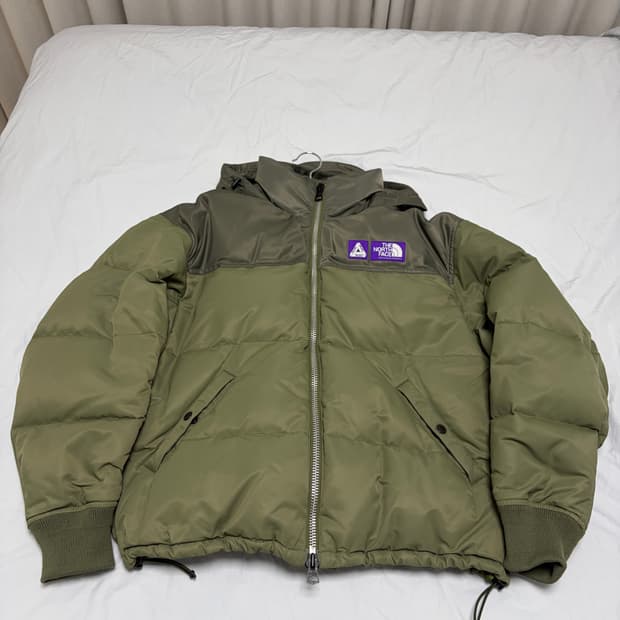 팔라스x노스페이스 퍼플라벨 윈드스토퍼 다운 자켓