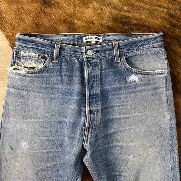 리던 리바이스 데님 팬츠