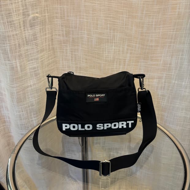 정품 폴로 스포츠 90s 크로스백    