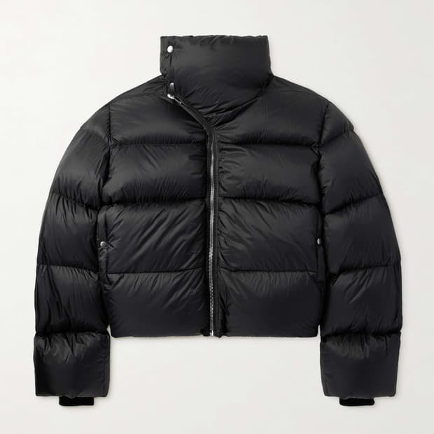 [48] 25FW 릭 오웬스 콘코디언 터틀넥 패딩 블랙