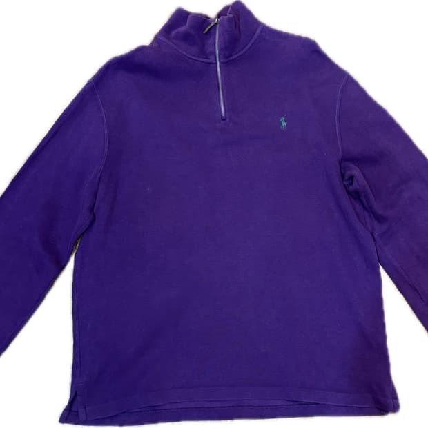 폴로 반집업 니트(V)  XL