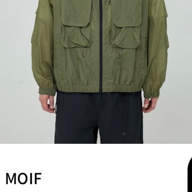 모이프 LT wading parka 올리브
