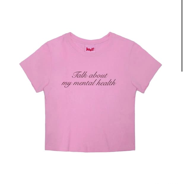 justhaus 저스트하우스 핑크 반팔티