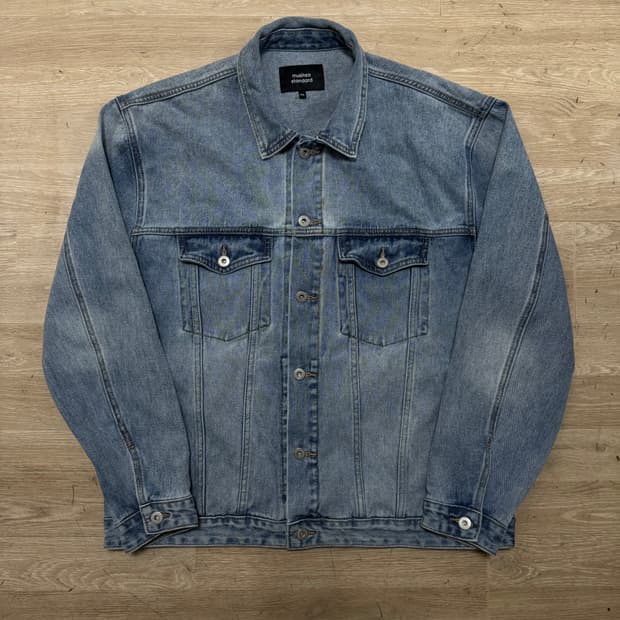 무신사스탠다드 데님 청자켓
