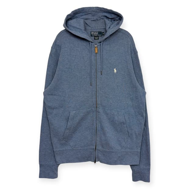 폴로 랄프로렌 코튼 니트 후드 집업 자켓 가디건