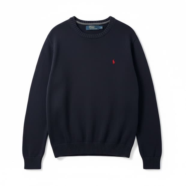 폴로 랄프로렌 빈티지 네이비 니트 XL