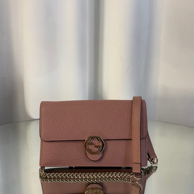 [정품] 구찌 인터로킹 G 체인백