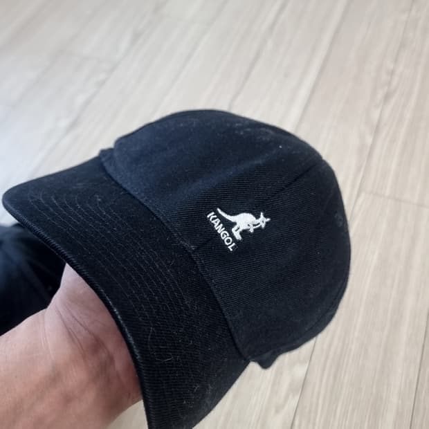 캉골 블랙 볼캡 모자(f)