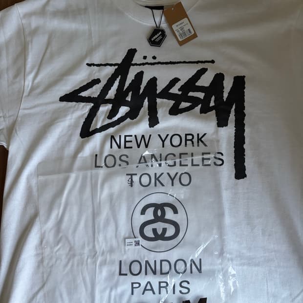 스투시 월드투어 반팔