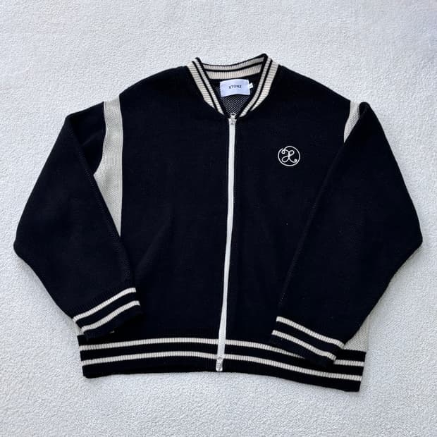 L 엑스톤즈 투웨이 니트 집업 0305E