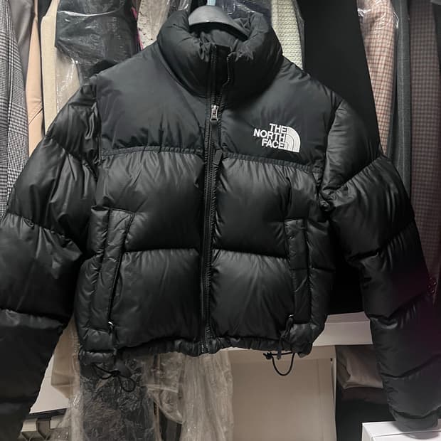 노스페이스 눕시 크롭 무광 xs