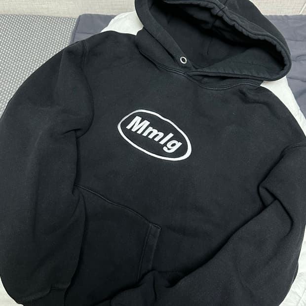 mmlg 후드티 블랙 미디움