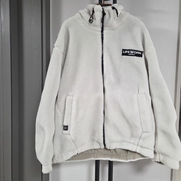 라이프워크 리버시블 플리스 후드 점퍼