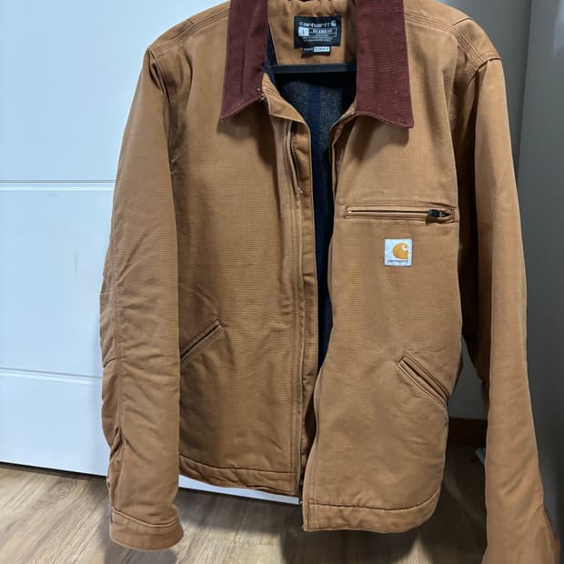 칼하트 디트로이트 자켓 브라운 L