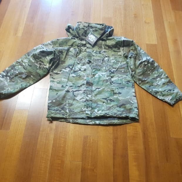 미군 신형 ocp 멀티캠 팩라이트 고어텍스 자켓