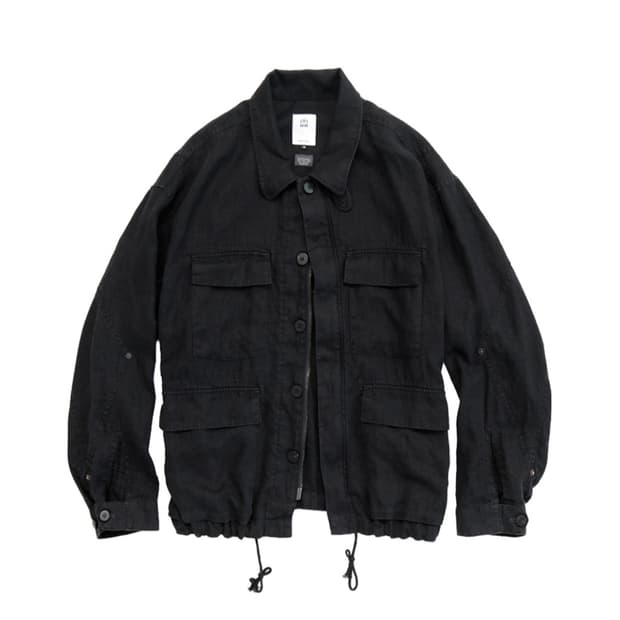 3) 폴리테루 린넨 필드 자켓