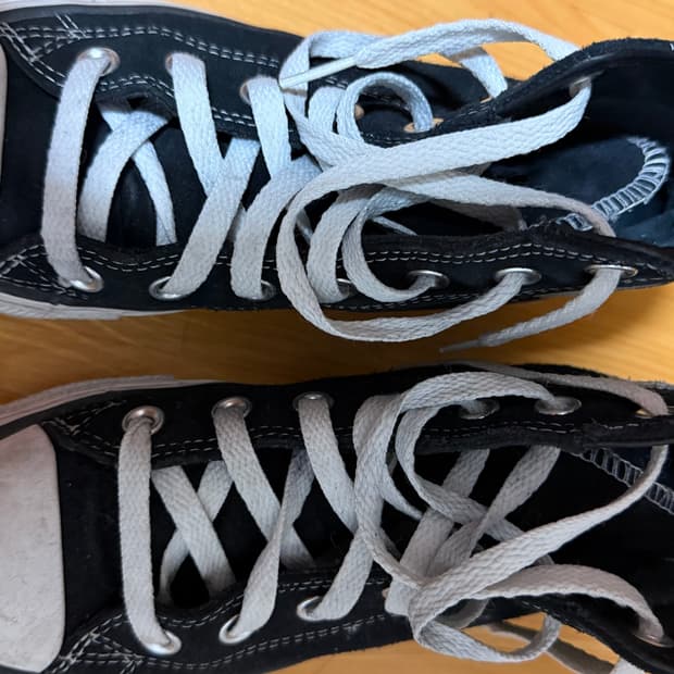 컨버스 하이 스웨이드 블랙 230