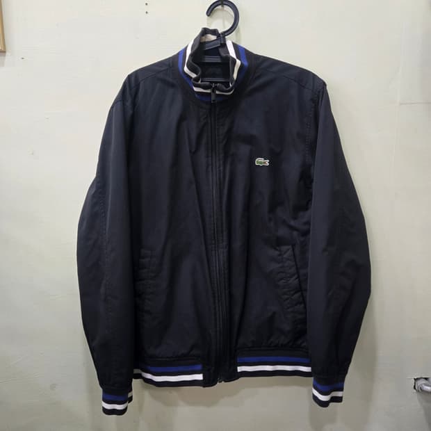 라코스테 패딩 블루종 자켓