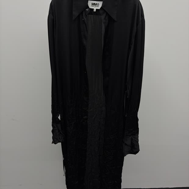 Mm6 링클 셔츠 원피스 38