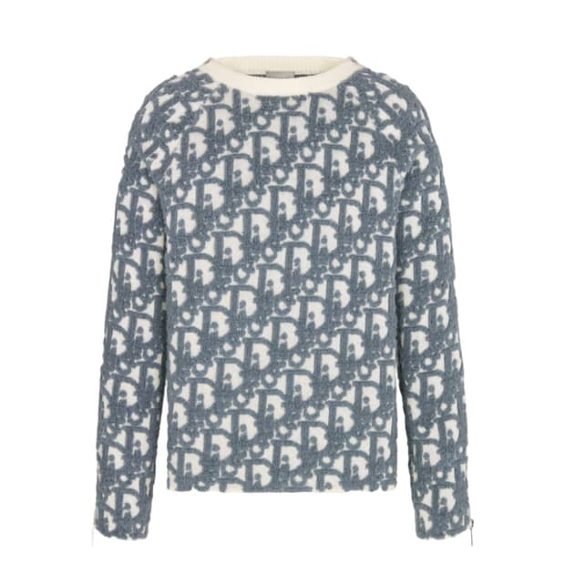 디올 오블리크 니트 XL 