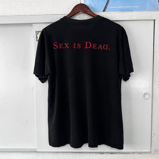 90s og Marilyn Manson ‘sex is dead’ tee