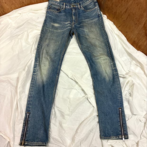 더 레터스 17AW 슬림핏 데님 팬츠