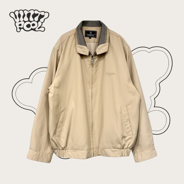 캠브리지 빈티지 바람막이 점퍼 105 베이지