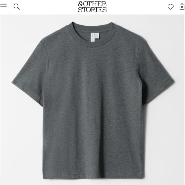 엔아더스토리즈 베이직 반팔티셔츠 M