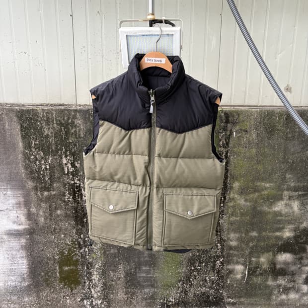 spiewak 스피왁 양면 덕다운 패딩 베스트