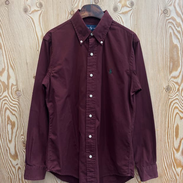 폴로 랄프로렌 셔츠 버건디