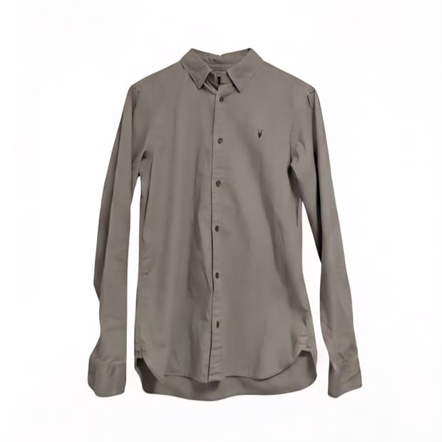 올세인츠 y2k무드 코튼 슬림 셔츠