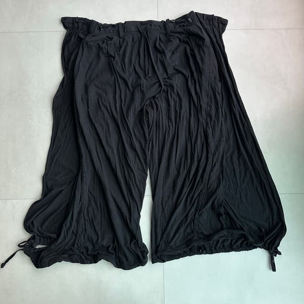 요지야마모토 01ss 와이드 wrap 하카마팬츠